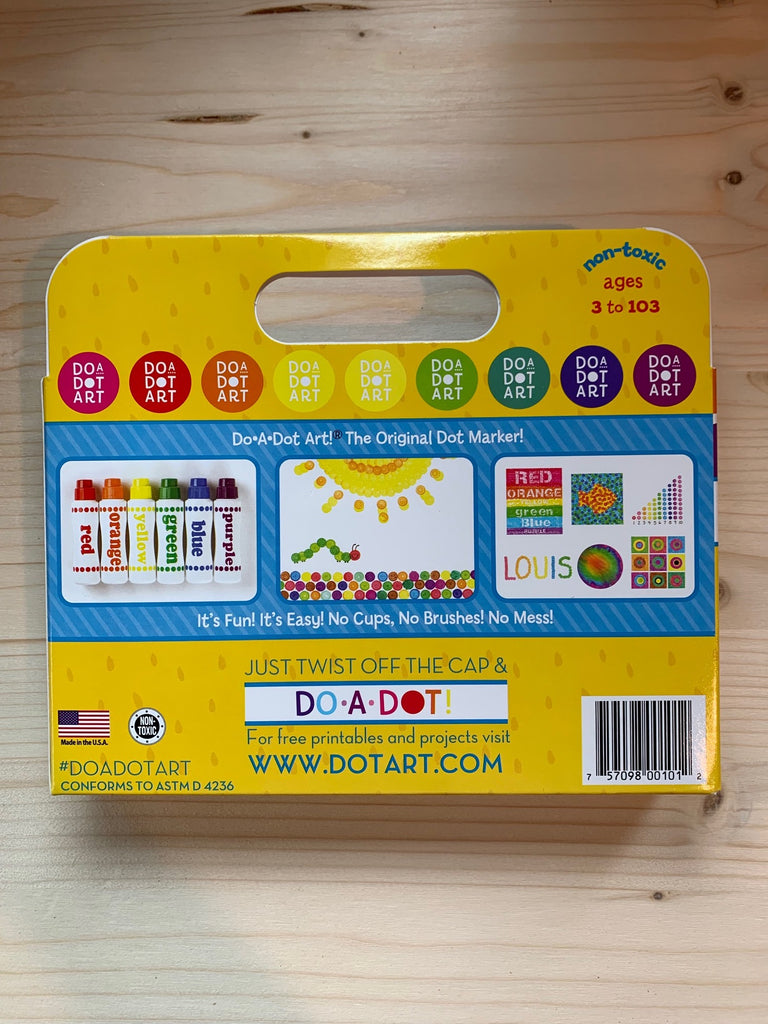 Rainbow 6 Pack Dot Markers – All American Makers